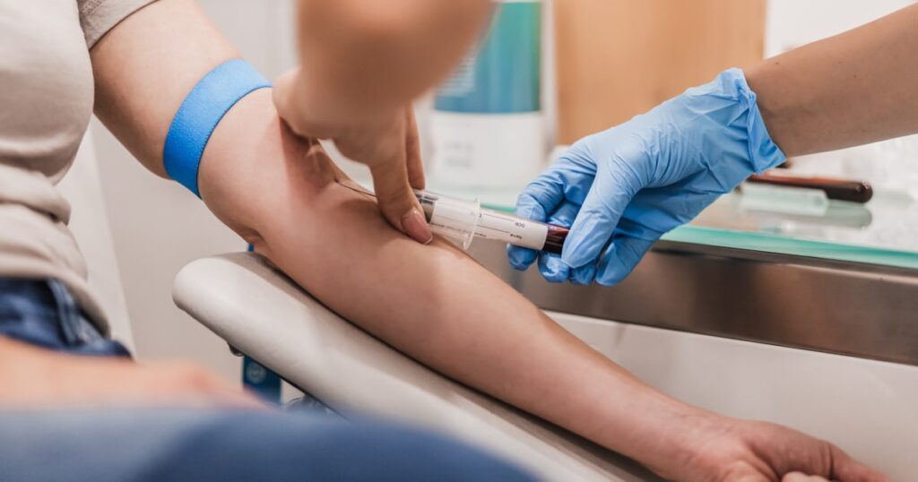 A simple blood test could predict a person's heart disease risk for 30 years, a study has found